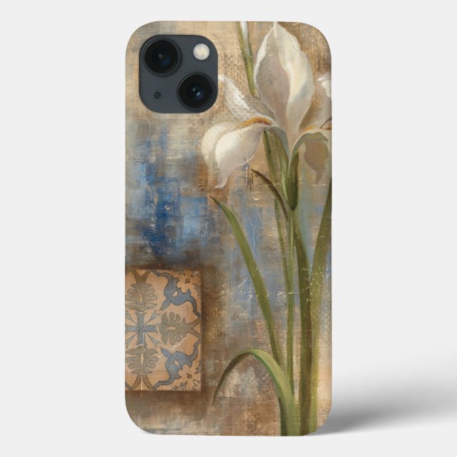 Coques Case-Mate iPhone Iris et carreaux (Verso)