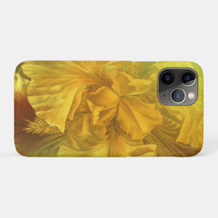 Coque Case-Mate Pour iPhone Iris intérieur beauté chaude jaune