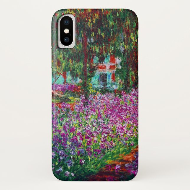 Coques Case-Mate iPhone Irises dans le jardin de Monet (Dos)