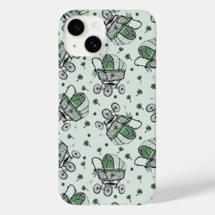 Coque Pour iPhone 14 Irlandais Vintage bébé transport mère être