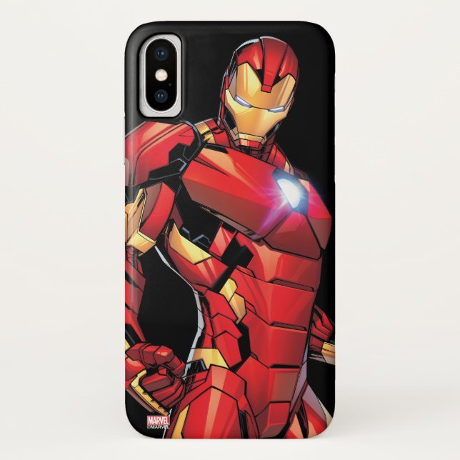 Coques Case-Mate iPhone Iron Man Assemblé (Dos)