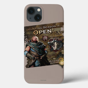 iPhone 13 Coque Ironbeard McCullough, saison de chasse est ouvert