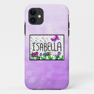 Case-Mate iPhone Case Isabella - Le Nom Isabella Dessin Whimsical