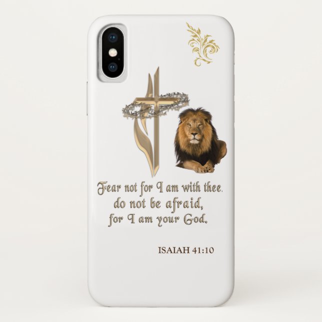 COQUES Case-Mate iPhone ISAIAH 41:10 (Dos)