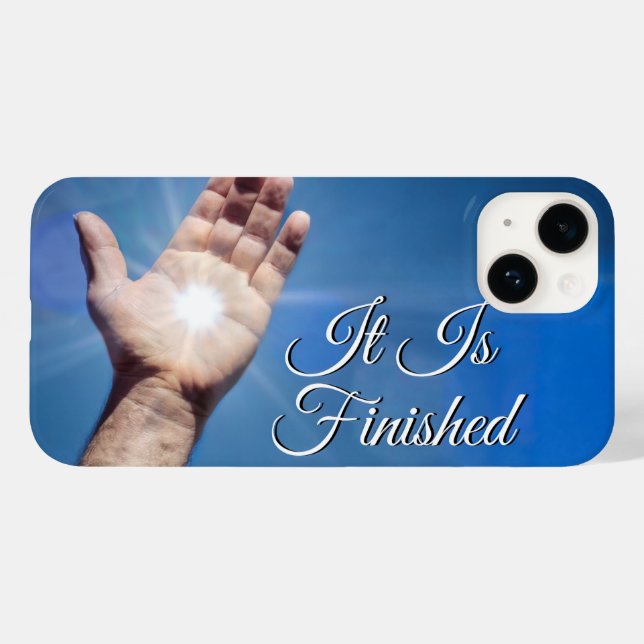 Coques Case-Mate iPhone It Is Finished (Verso (horizontal))