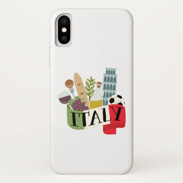 Coques Case-Mate iPhone Italie (Dos)