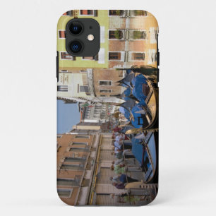 Etui iPhone Case-Mate Italie, Venise, gondoles amarrées le long d'un can
