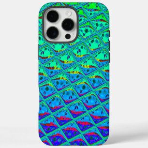 iPhone 16 Pro Max Case Italien bleu sirène Motif Art Imprimer