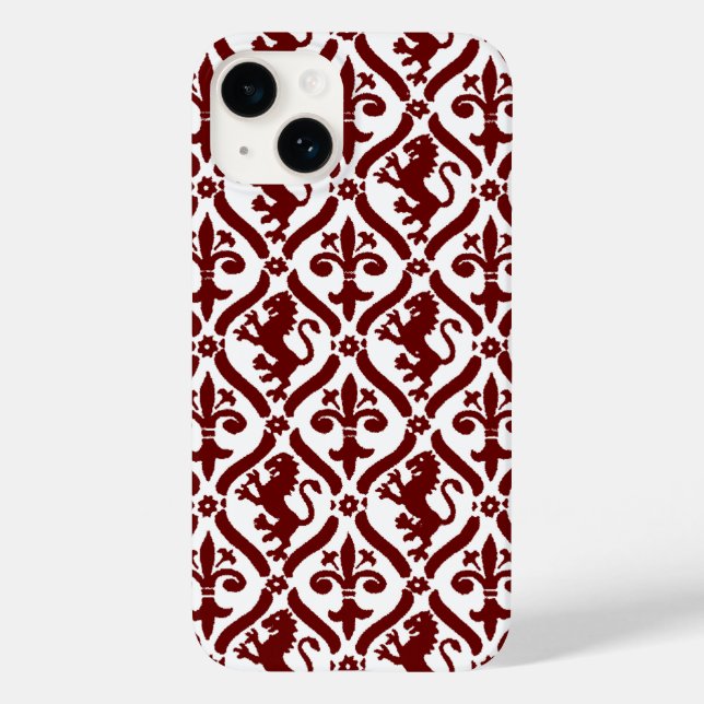 Coques Case-Mate iPhone Italien Florentine Plats Motif (Verso)