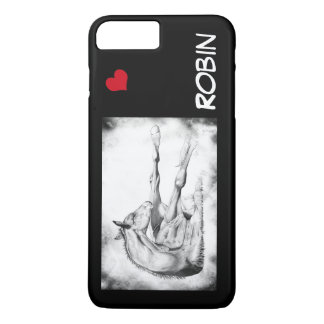 Coque iPhone 8 Plus/7 Plus Itch Too avec coeur rouge