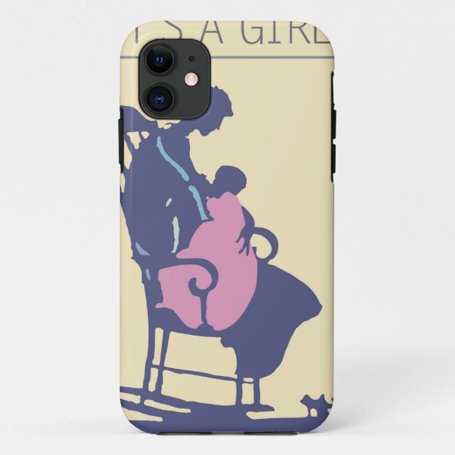 Coques Case-Mate iPhone <It's a Girl> par Steve Collier (Dos)