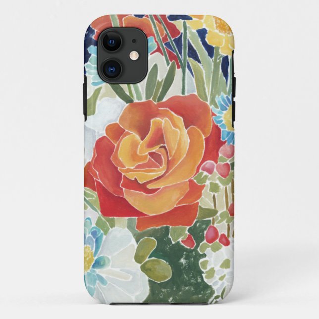 Coques Case-Mate iPhone IV floral de minuit (Dos)