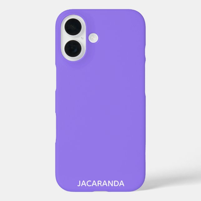 Coques Case-Mate iPhone Jacaranda purple color (Verso)