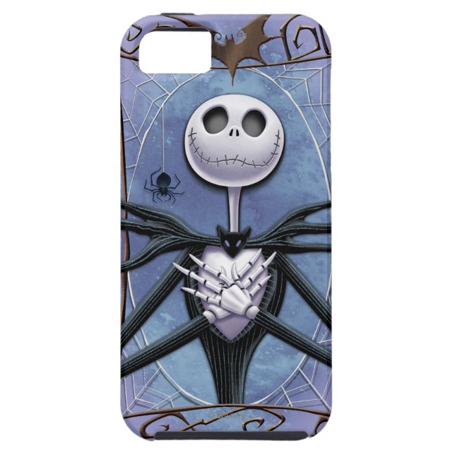 Coques Case-Mate iPhone Jack Skellington | Cadre Web Spider (Dos)
