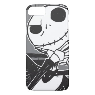 Coque Case-Mate Pour iPhone Jack Skellington   Éffrayant Arrière - plan oculai
