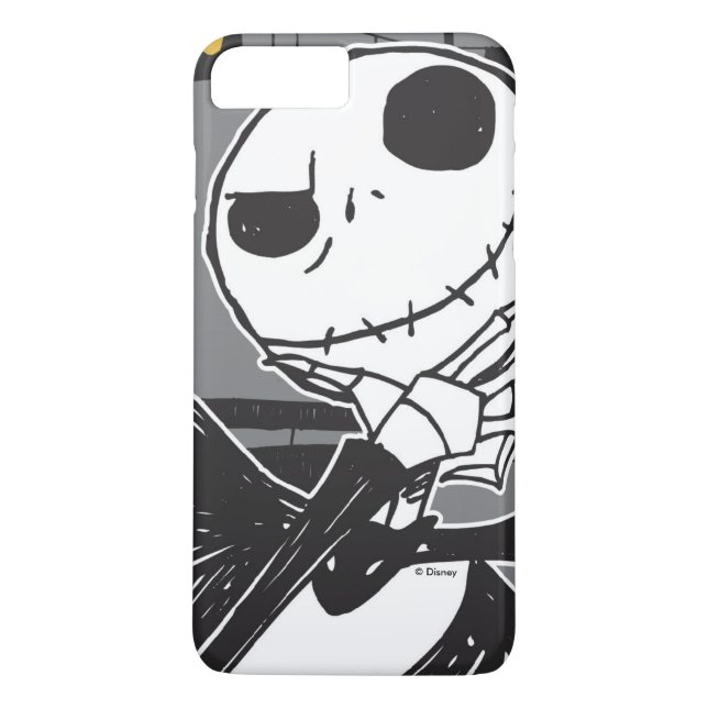 Coques Case-Mate iPhone Jack Skellington | Éffrayant Arrière - plan oculai (Dos)