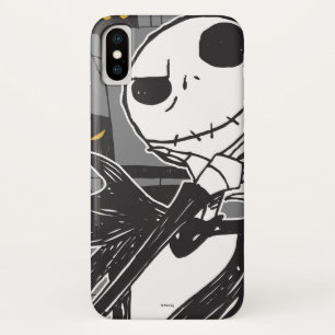 Etui iPhone Case-Mate Jack Skellington   Éffrayant Arrière - plan oculai