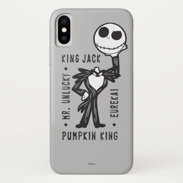 Coques Case-Mate iPhone Jack Skellington | M. Unchance (Dos)