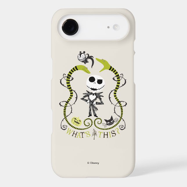 Coques Case-Mate iPhone Jack Skellington | Qu'est-ce que c'est ? (Verso)