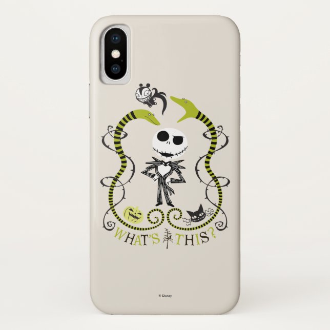 Coques Case-Mate iPhone Jack Skellington | Qu'est-ce que c'est ? (Dos)