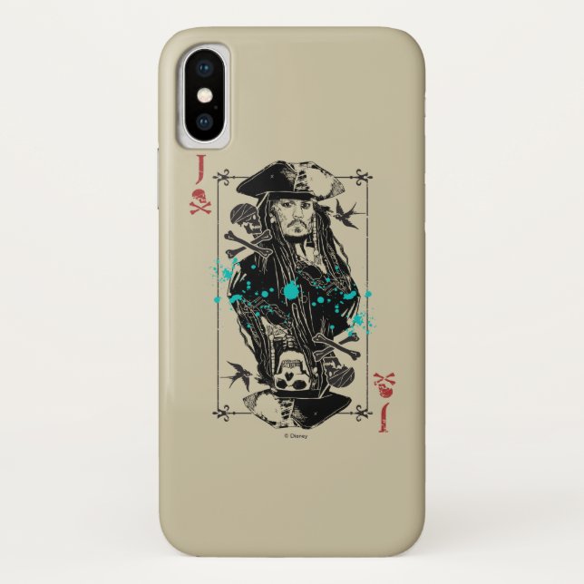 Coques Case-Mate iPhone Jack Sparrow - Un homme Recherché (Dos)