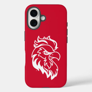 Coque Pour iPhone 16 Jacksonville State University Gamecocks Red Eagle