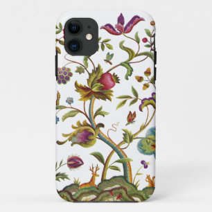 Coque Case-Mate Pour iPhone Jacobean Crewel Brodery Arbre de vie