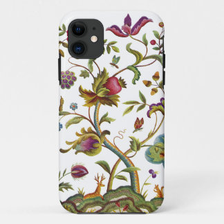 Coque Case-Mate Pour iPhone Jacobean Crewel Brodery Arbre de vie