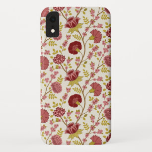 Case-Mate iPhone Case Jacobean Floral Pattern Rouge Rose Gold Crème