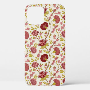 Case-Mate iPhone Case Jacobean Floral Pattern Rouge Rose Gold Crème