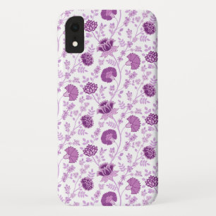 Case-Mate iPhone Case Jacobean Floral Répétition Motif Pinks sur Blanc
