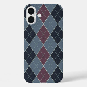 Coques iPhone 16 Plus "Jacquard & Classe : Les Diamants Sont Pour Toujou