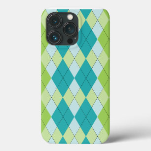 iPhone 13 Pro Case Jacquard turquoise Melon Mod