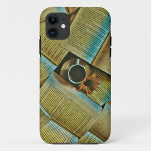 Case-Mate iPhone Case J'adore le café et les livres