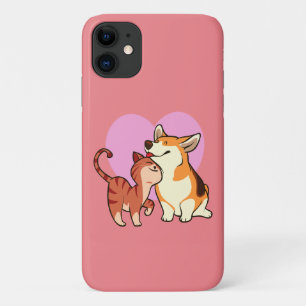Case-Mate iPhone Case J'adore mon animal de compagnie Chat et Amoureux