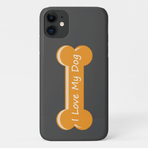 Case-Mate iPhone Case J'adore mon chien   Os de chien