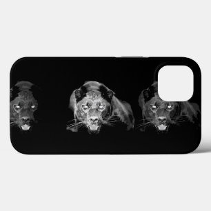 Coques Pour iPhone Jaguar noir et blanc