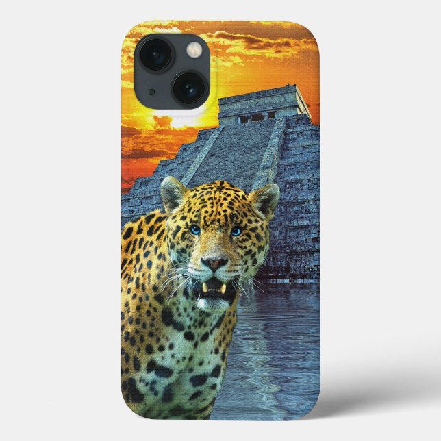 Coques Case-Mate iPhone Jaguar sud-américain à Chichen Itza (Verso)