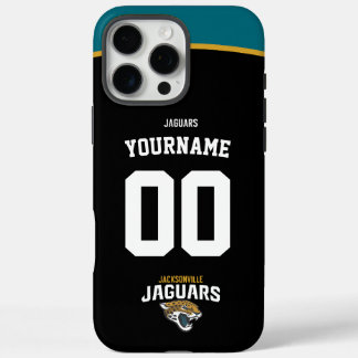 Coques iPhone 16 Pro Max Jaguars personnalisés Jersey Football américain