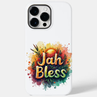 Coque Pour Pour iPhone 14 Pro Max Jah Bless Reggae Watercolor Case Rasta Vibes Art