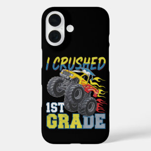 Coque Pour iPhone 16 J'ai écrasé un camion monstre de première année di