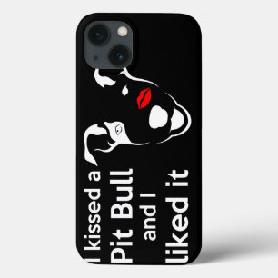 iPhone 13 Coque "J'ai embrassé un pitbull et je l'ai aimé "