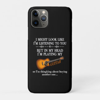 Case-Mate iPhone Case J'Ai L'Air D'Écouter Ton Amant Guitare