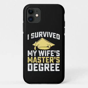 Case-Mate iPhone Case J'ai survécu à la remise de diplôme de master de m