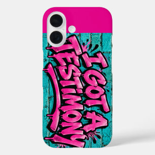 Coque Pour iPhone 16 J'ai un témoignage 