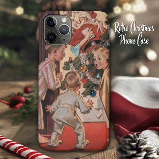 Case-Mate iPhone Case J'Ai Vu Maman Baiser Santa Claus Antique