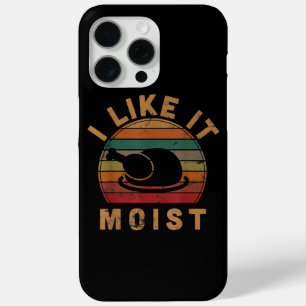Coque iPhone 15 Pro Max J'aime ça, costume de Thanksgiving humide, journée