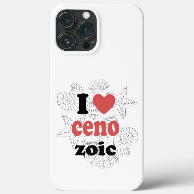 Coques Case-Mate iPhone J'aime Cénozoïque drôle de citation pour les scien (Verso)