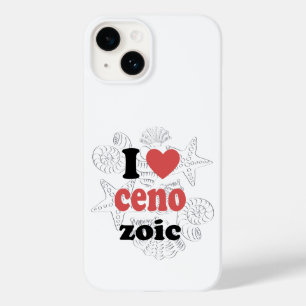 Coque Pour iPhone 14 J'aime Cénozoïque drôle de citation pour les scien
