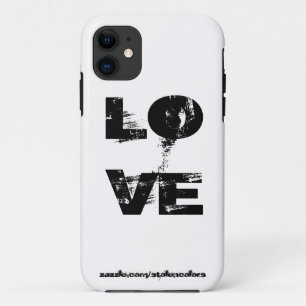 Etui iPhone Case-Mate J'aime Iphone Noir Et Blanc